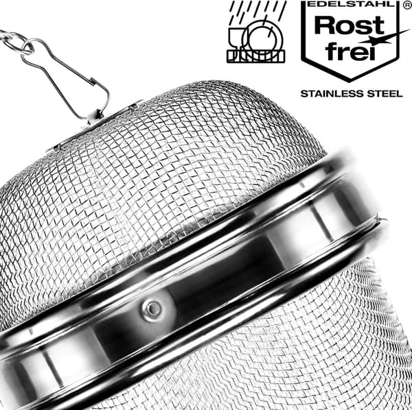 2X Tesil i rustfritt stål - Teinfuser for løs te og krydder - Teinfusere
