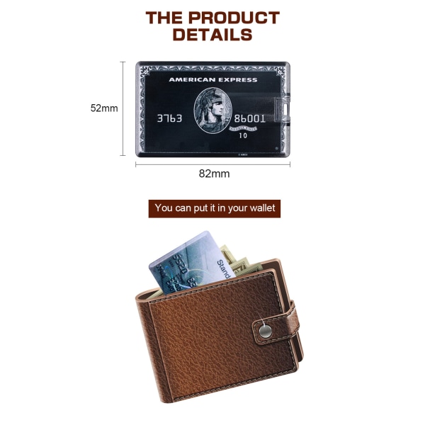 Bank Serie 4GB 8GB 16GB 32GB 64GB 128GB USB-nøgle Bilnøgle Memory Stick Flash-drev U-disk