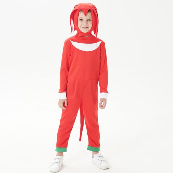 Hedgehog Sonic Børne Performance Kostume L (117 cm lang)