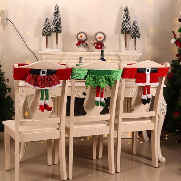 PCS Julstolsset nya tomtebågsstolset Jultomtar stolsset tjejer kjolar stolset