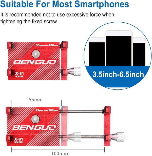 Bling Biltelefonholder Mini Bil Dash Luftventil Universal Auto P