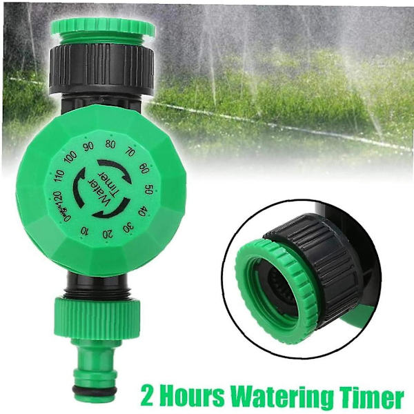2 timmar Trädgårdsbevattning Timer Automatisk Mekanisk Bevattning Water Gardens Hem Timer Controller System 1st