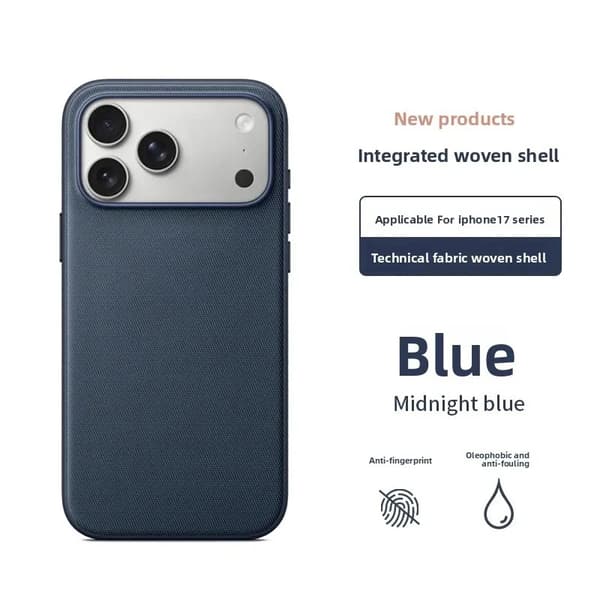 Høykvalitets Tech Woven-deksel for iPhone 18-serien for MagSafe magnetisk TechWoven beskyttelsesdeksel （iphone 18 pro）