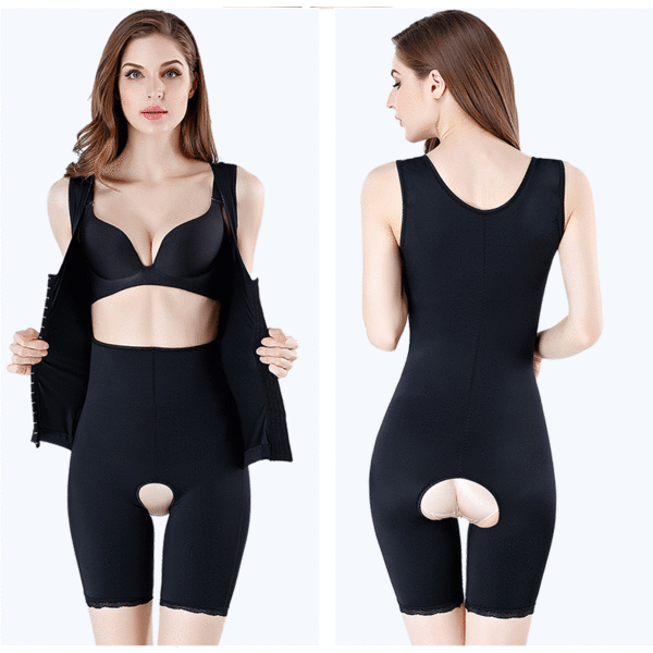 Slimming Body Shaper för kvinnor öppen gren Höftlyft Body Push Up Body Shaping Underkläder Korsett Midjeträning (S)