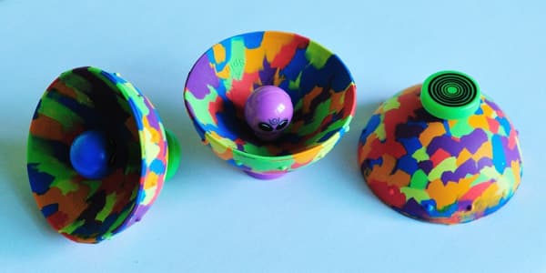 Konstig dekompressionsartefakt Spit Bubble Duck Dinosaur Vent