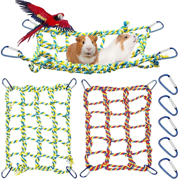 2 stycken Fågelnät Hamster Råttrep Nätnät för smådjur N