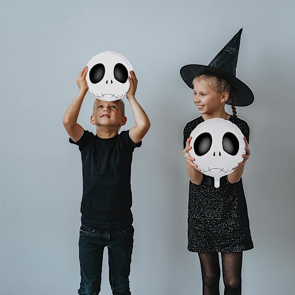 4-Pack Halloween Skull Seal Cookie Sharpener Tecknad Pepparkakor