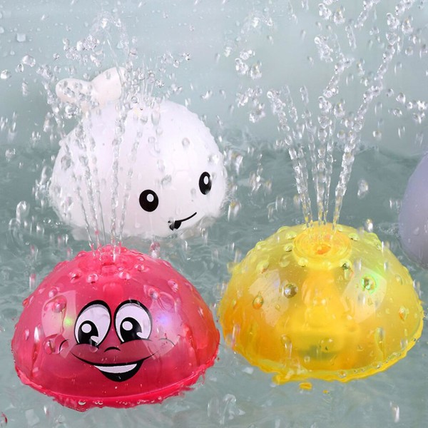 Splash Water Toys Splash Ball (röd) + Universal Base 13,5x13,5x11,5cm