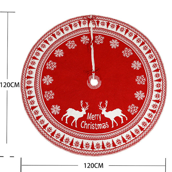60 delar förgylld bomull och linne julpåse med kreativ snöflinga snögubbe julklappspåse godispåse