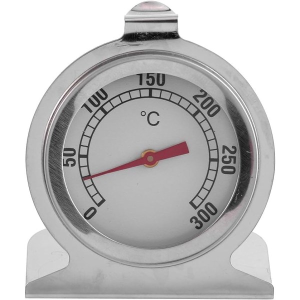 Ugnstermometer - Ugnstermometer i rostfritt stål, verktyg för mätning av baktemperatur, 1 st