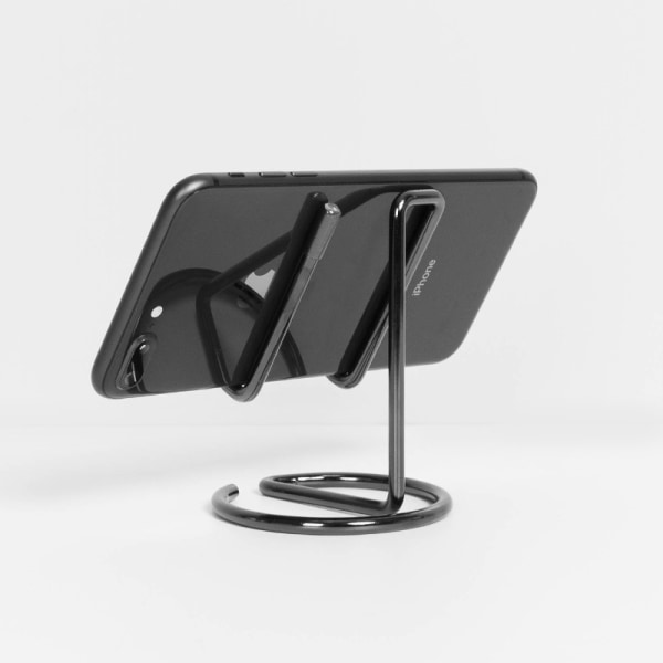Telefonställ för stationär dator, 2-pack sött telefonställ i metall Skrivbordstillbehör, kompatibel med iPhone 13 12 Mini 11 X 8 Plus SE, Switch, 4,7-5,8 tum