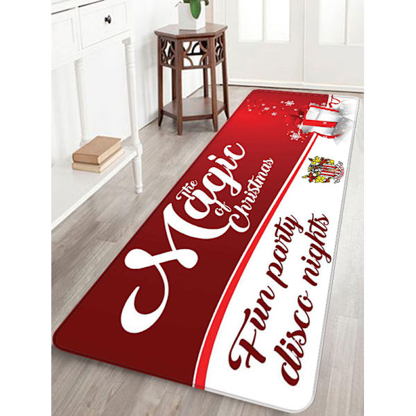 Juldekorationer Mattor God Jul Inomhus Mattor Inredning God Jul Dekorativa juldekorationer Prydnader Festdekor Presenter (H 40x120CM) H