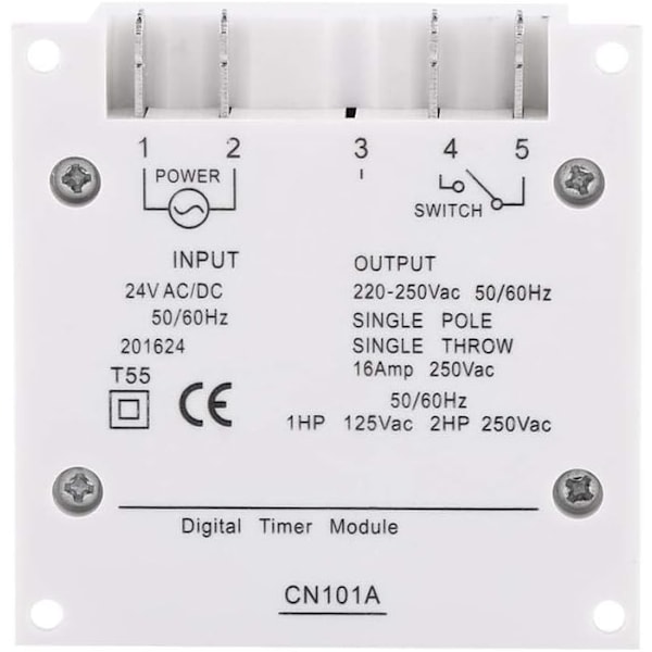 LCD Digital Timer Ugentlig Programmerbar Timer til Mikrocomputer Programmeret og Timer-Programmeret (24V)