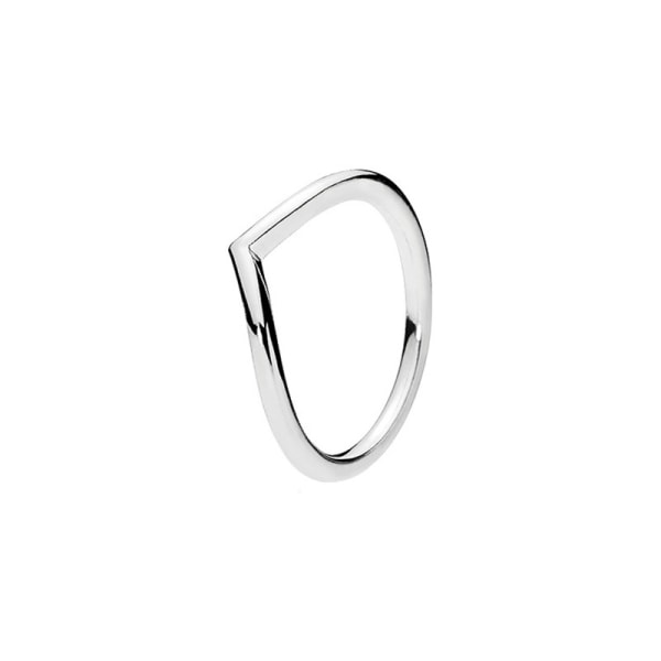 S925 Crown Water Drop Series Ring Enkel Mode Par Ring Jewel