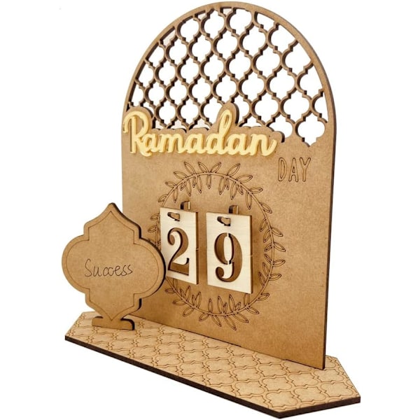 Puinen Ramadan-joulukalenteri, 30 päivää Eidiin, Ramadan-lahja lapsille, kotiin laskentakalenteri, Ramadan- ja Eid-koriste style 2