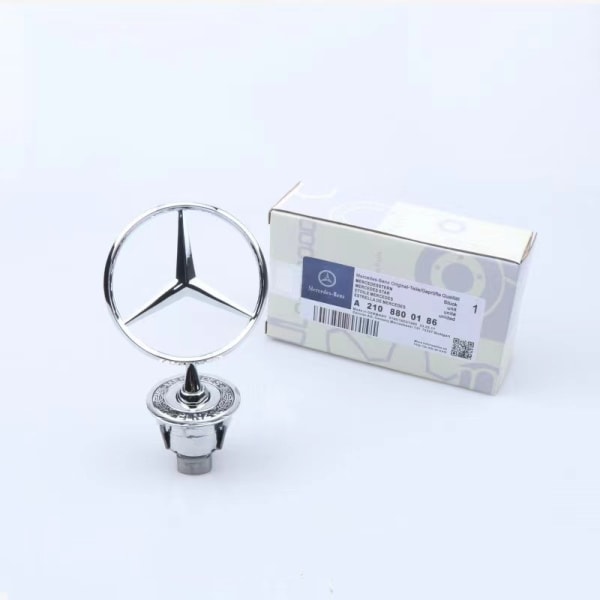 MercedesbenzOriginal-huvstjärnemblem OEM A2108800186 Silver, råg.