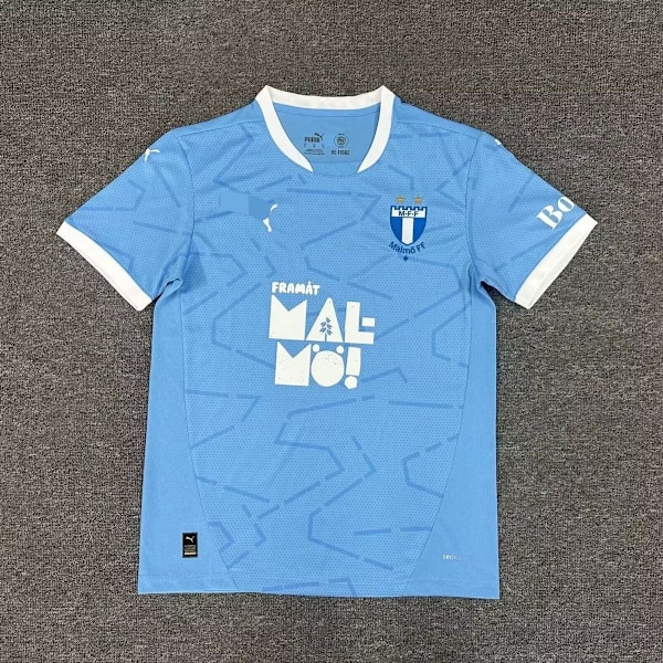 Kausi 2025-2026 Allsvenskan Malmö Kotipaita Fan Edition Lyhythihainen Toppi Jalkapallopaita M