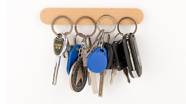 Creative Key Förvaring Väggkrok Vägghängande stark magnetnyckel