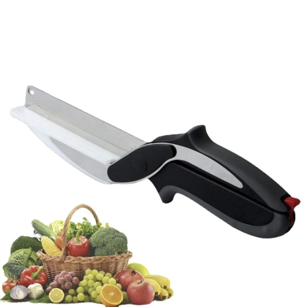 2-i-1 köksredskap Matsax Grönsakssax Smart Chopper Multifunktionell kökssax