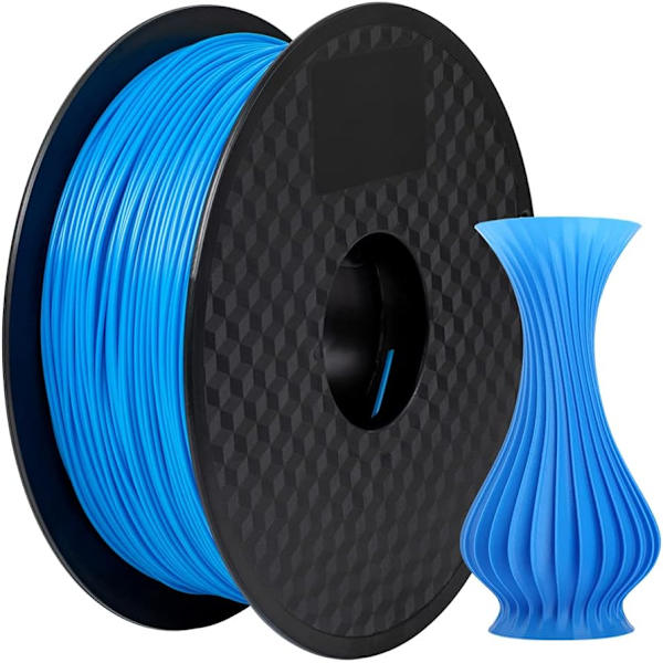 3D-skrivare Filament PLA 1,75 mm 1KG Spool, Filament 3D-utskriftsmaterial- Blå