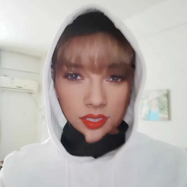 Taylor Swift Cosplay Maske med 3D-print, Menneskeansigt Cosplay Halloween Parodi Party Crossdressing Hovedbeklædning 4
