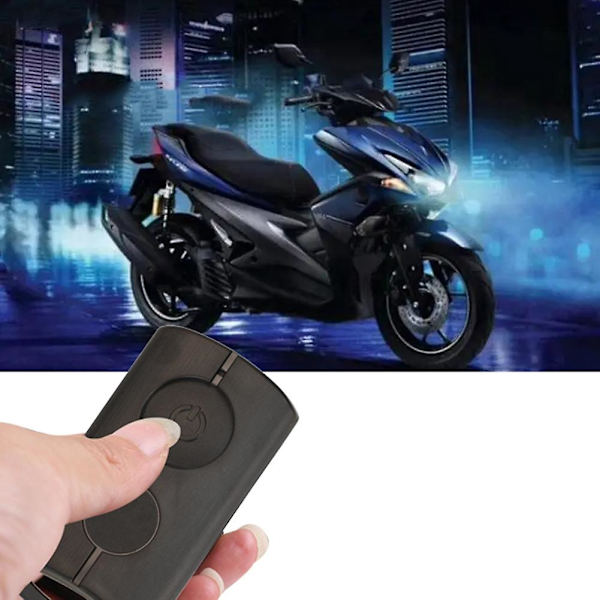 H6261-01 Smart fjärrnyckel för motorcykel till NVX155 NMAX155 ID49 Chip Keyless Tool med skal