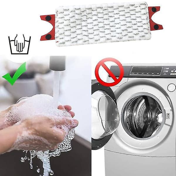 Kompatibel med Vileda Ultramax moppesæt, spraymoppehoved, flad moppeklud 2 stk.