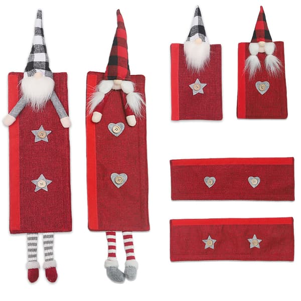 3 stycken julstrumpor Julstrumpa presentpåse Julstrumpa set Julgransdekoration presentpåse set