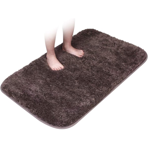 Supermjuk Badmatta Golvmatta, Absorberande Badmatta Anti-Slip Bedr