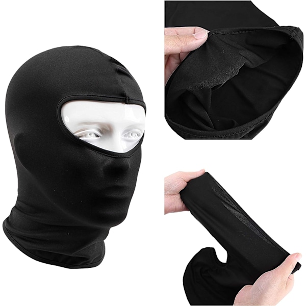 3 Balaclava Mask Motorcykel Unisex Face Balaclava Sportskydd för skidåkning Cykling Motorcykel Fotvandring Camping Anti-damm Andas