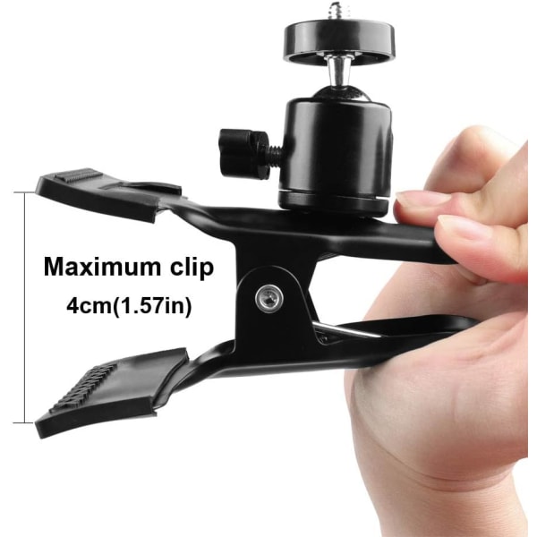 2 förpackningar Gitarr Bas Head Telefonhållare Live Broadcast Bracket Clip Lämplig för iPhone Samsung Smart Phones (Gitar Head Phone Holdare)