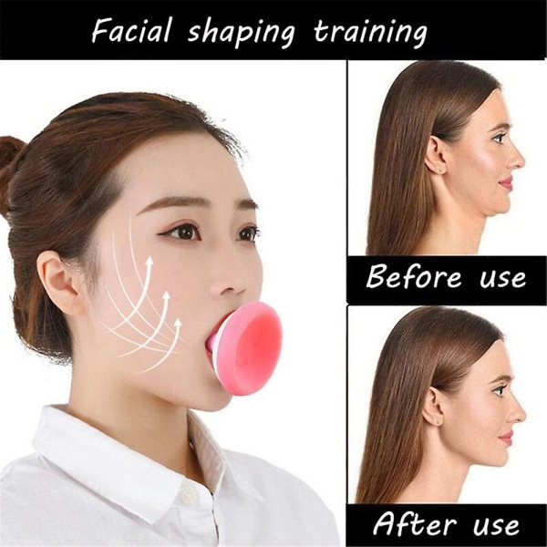 Face Slimming Lift V Face Exerciser Facial Mouth Jawline Exercise Green