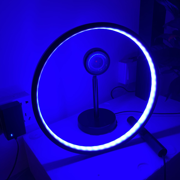 48 LED Clamp Skrivbordslampa 360° Flexibel Clip-on Reading La