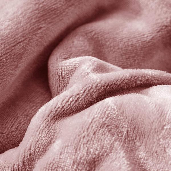 Sofffilt - Mjuk, varm 3D Jacquard Dekorativ filt - Mysig, fluffig, fluffig, rosa sängfilt, soffa, 130 * 180 cm