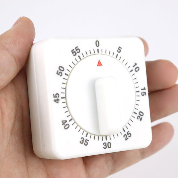 60 Minutters Køkken Timer Opvindsalarmur Nedtællingstimer