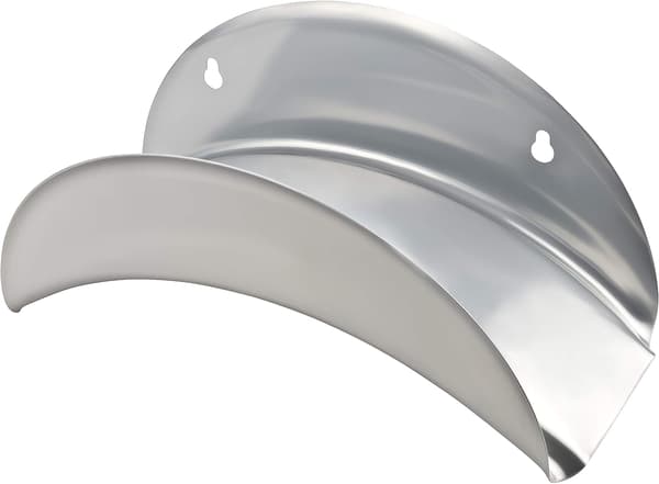 Trädgårdsslang Vägghållare Silver