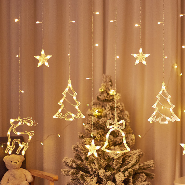6 delar de fournitures de decoration de Noël Decoration de table de Noël Set de couverts de Noël Set de couteaux et fourchettes Père Noël Decoration