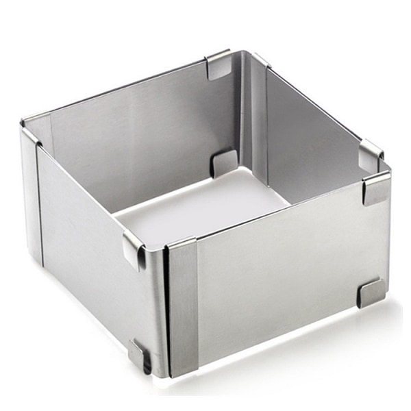 Rustfritt Stål Decuster Sandwichkutter og Forsegler, Justerbar Uttrekkbar Sandwichmaker i Rustfritt Stål, Fjern Skorpe, DIY Matpakke for Barn