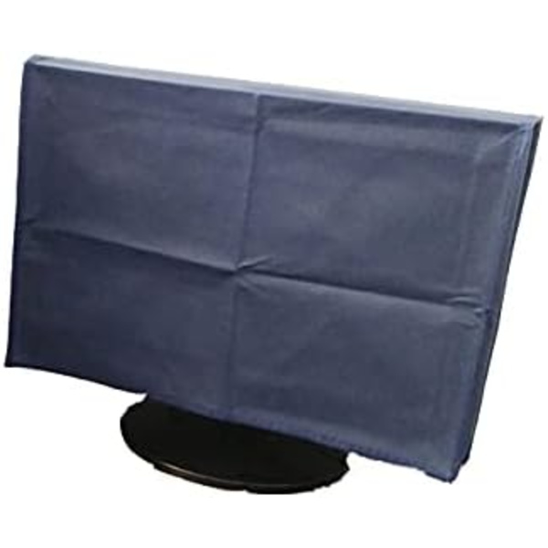 Bitar Cover + tangentbord + värddator PC Dammtät datorkåpa Dammtät cover för stationär dator CPU Tower Protector (27' Moni)