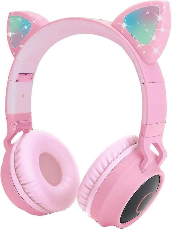 BT028 Kattöron Bluetooth Headset Luminous Trådlöst Headset Stereo Sportheadset