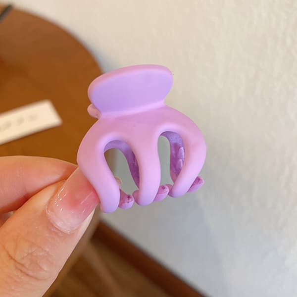 6 st Pumpahår Fix Anti-Slip Grip Claw Clip Formed P