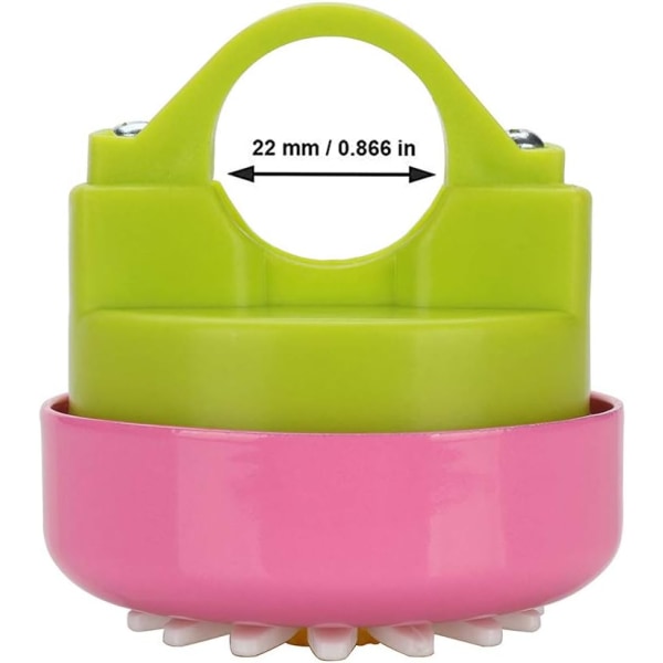 Cykelklokke til børn og piger pink og grøn