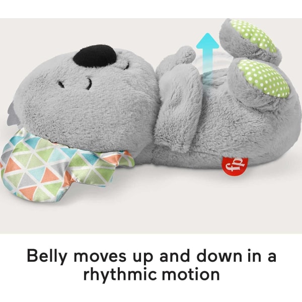 Baby Sound Machine Soothe 'n Snuggle Koala Plush Baby Toy with Rhythmic Motion and Customizable Lights Music & Timers