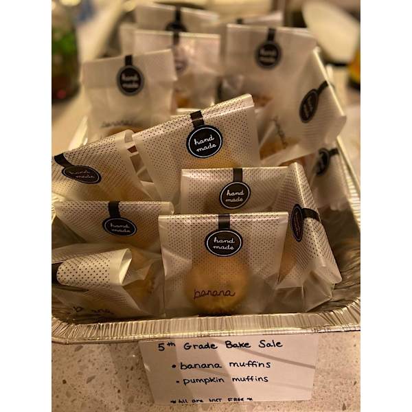 (400 stk.) 200 stk. gennemsigtige plastikposer/cellofanposer med 200 stk. håndlavede klistermærker til muffin, kager, chokolade, slik, snackindpakning, bageri Pac