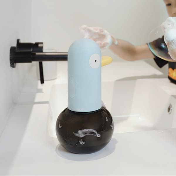 blå and automatisk sæbedispenser, kontaktfri automatisk sæbedispenser