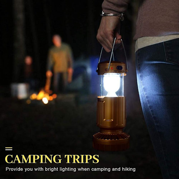 LED camping ventilator til campinglys Bærbare teltventilatorer Camping LED lys