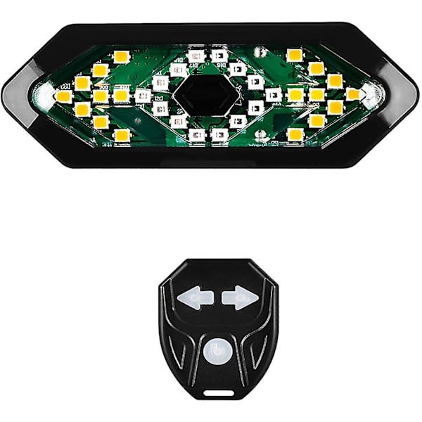 Cykelbakljus, cykelblinkers med blinkers Lampa Horn&