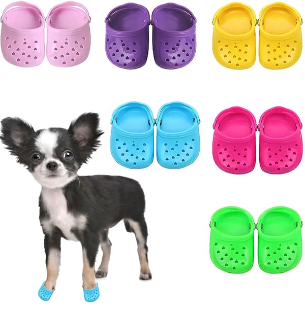 Hunde Sommer Slippers Åndbar Mesh Candy Kæledyrssko (gul)