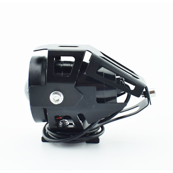Todelt elektrisk motorcykel ombygget forlygte LED ekstern eksplosiv flash fjernlys RGB laser pistol U7 farverig spotlight