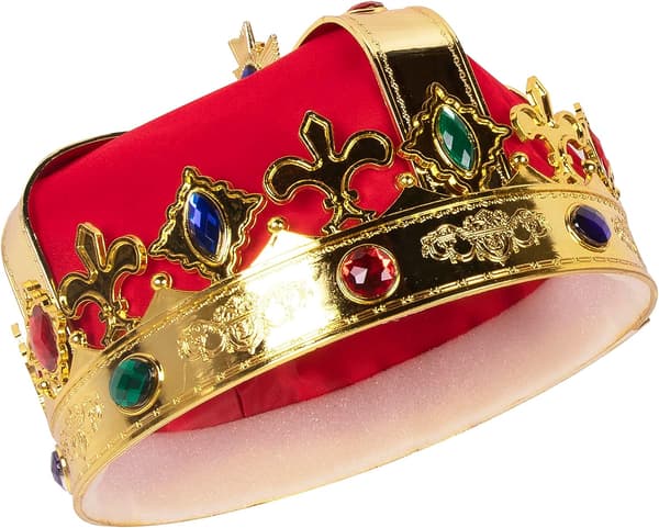 Regal Kungakrona Röd och Guld